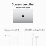 Macbook Apple MacBook Pro M3 Max 16" Argent 64Go/1 To (MRW73FN/A-CPU16-GPU40-64GB) - Maroc