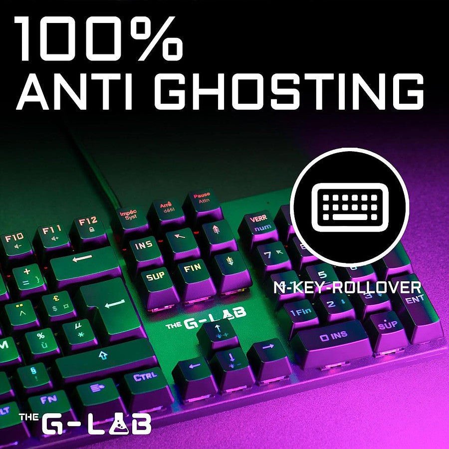 The G-Lab KEYZ Carbon EX - Outemu Blue prix maroc- Smartmarket.ma