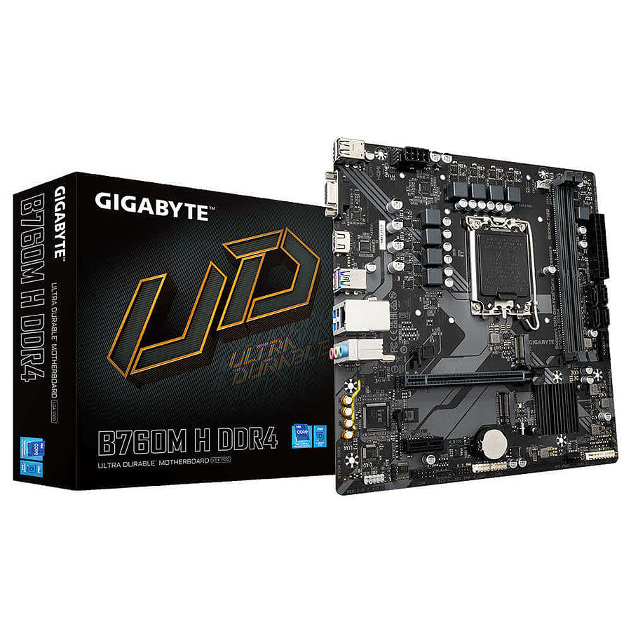 Gigabyte B760M H DDR4 prix maroc- Smartmarket.ma