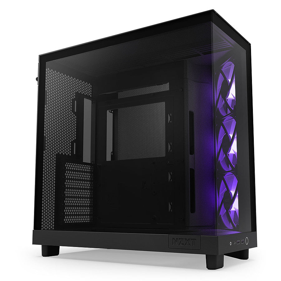 NZXT H6 Flow RGB - Noir prix maroc- Smartmarket.ma