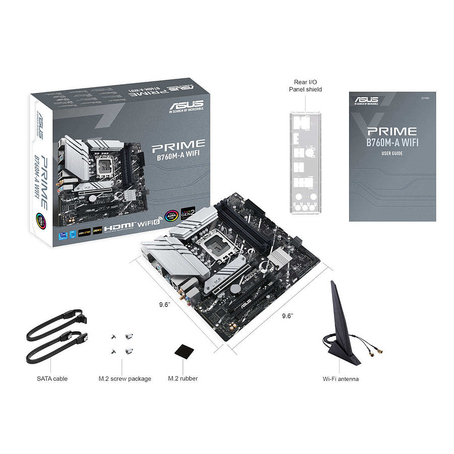 Asus PRIME B760M-A WIFI prix maroc- Smartmarket.ma