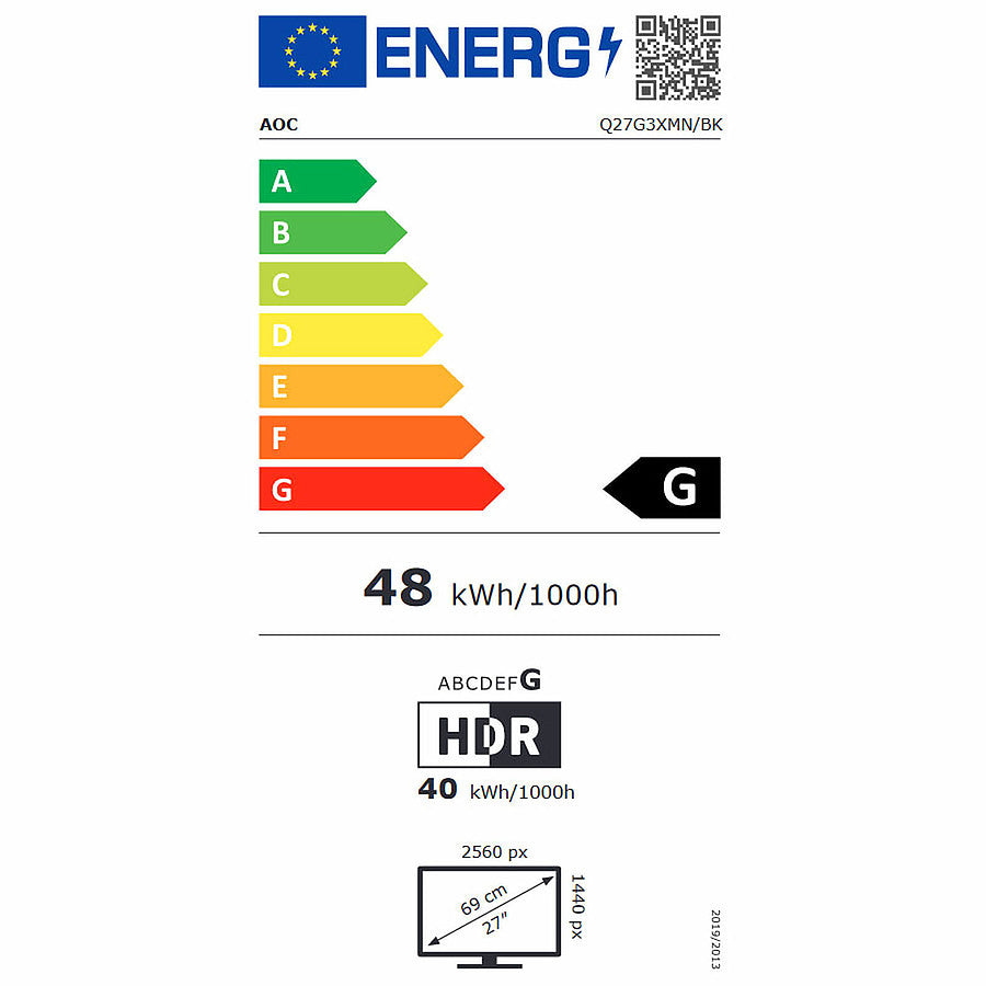 AOC G27G3XMN prix maroc- Smartmarket.ma