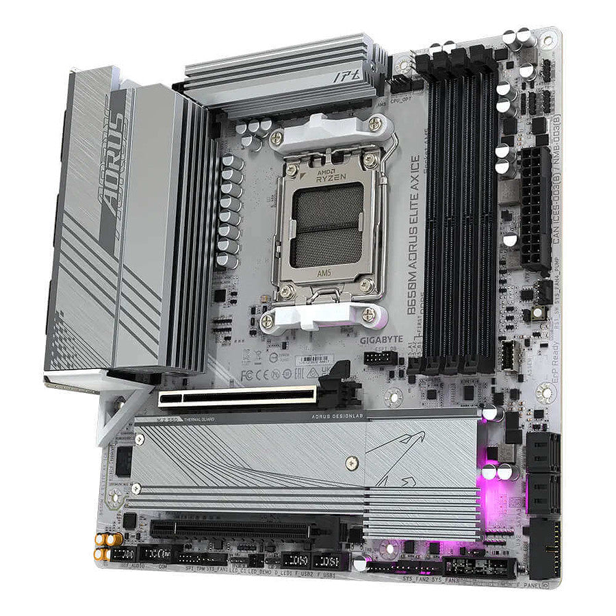 Gigabyte B650M AORUS ELITE AX ICE prix maroc- Smartmarket.ma