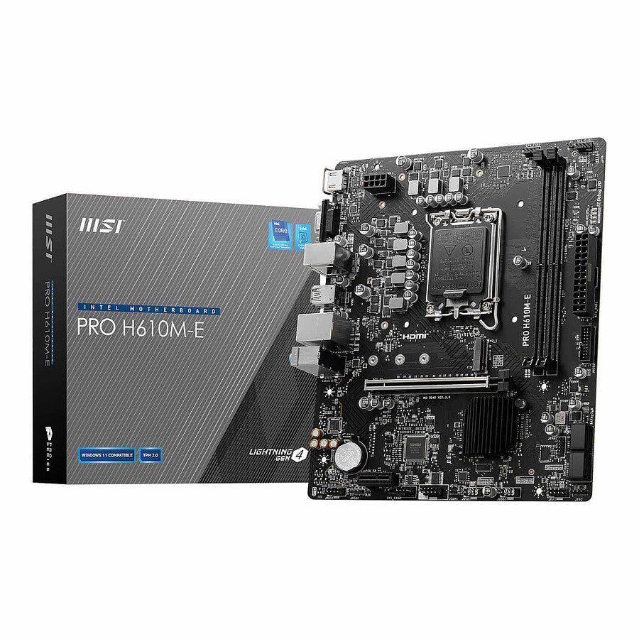 MSI PRO H610M-E prix maroc- Smartmarket.ma