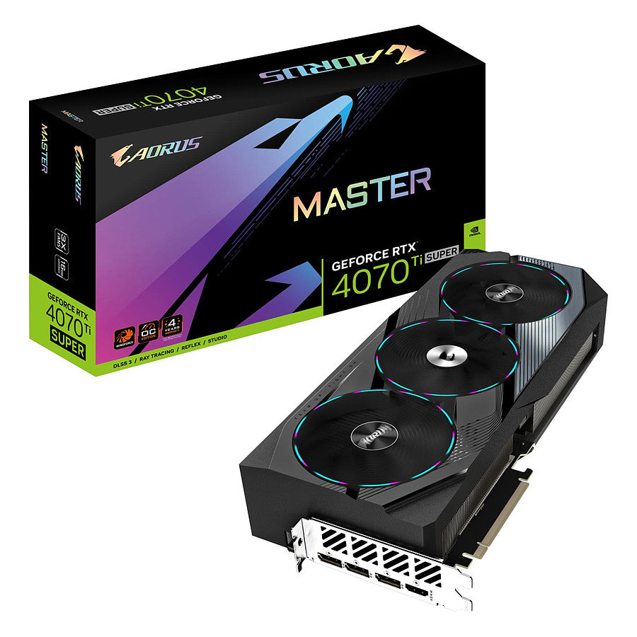 Gigabyte GeForce RTX 4070 Ti SUPER Aorus Master prix maroc- Smartmarket.ma