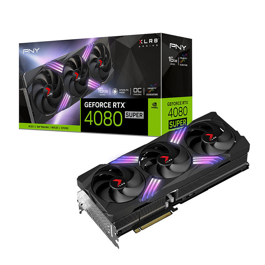 PNY GeForce RTX 4080 SUPER 16GB XLR8 Gaming VERTO EPIC-X RGB OC prix maroc- Smartmarket.ma