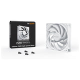 Ventilateur Boîtier be quiet! Pure Wings 3 120 mm PWM High Speed - Blanc - Maroc