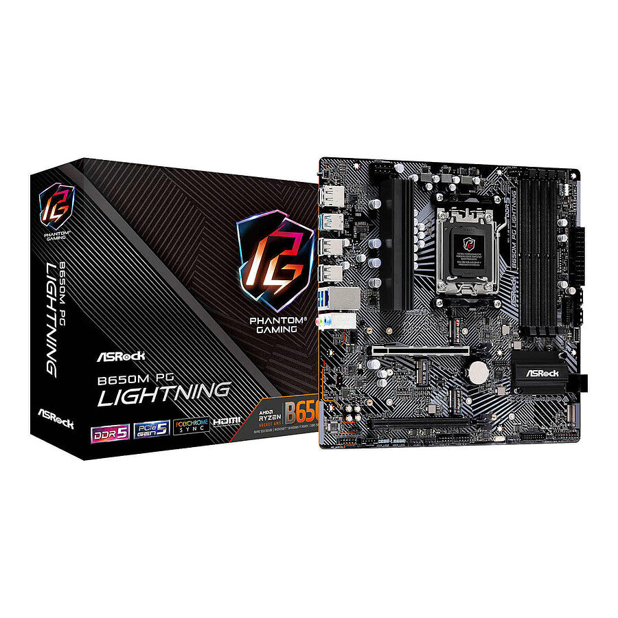 ASRock B650M PG Lightning prix maroc- Smartmarket.ma