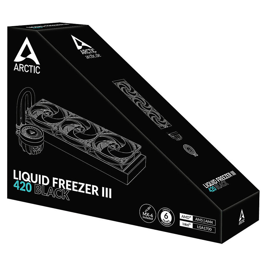 Arctic Liquid Freezer III 420 prix maroc- Smartmarket.ma