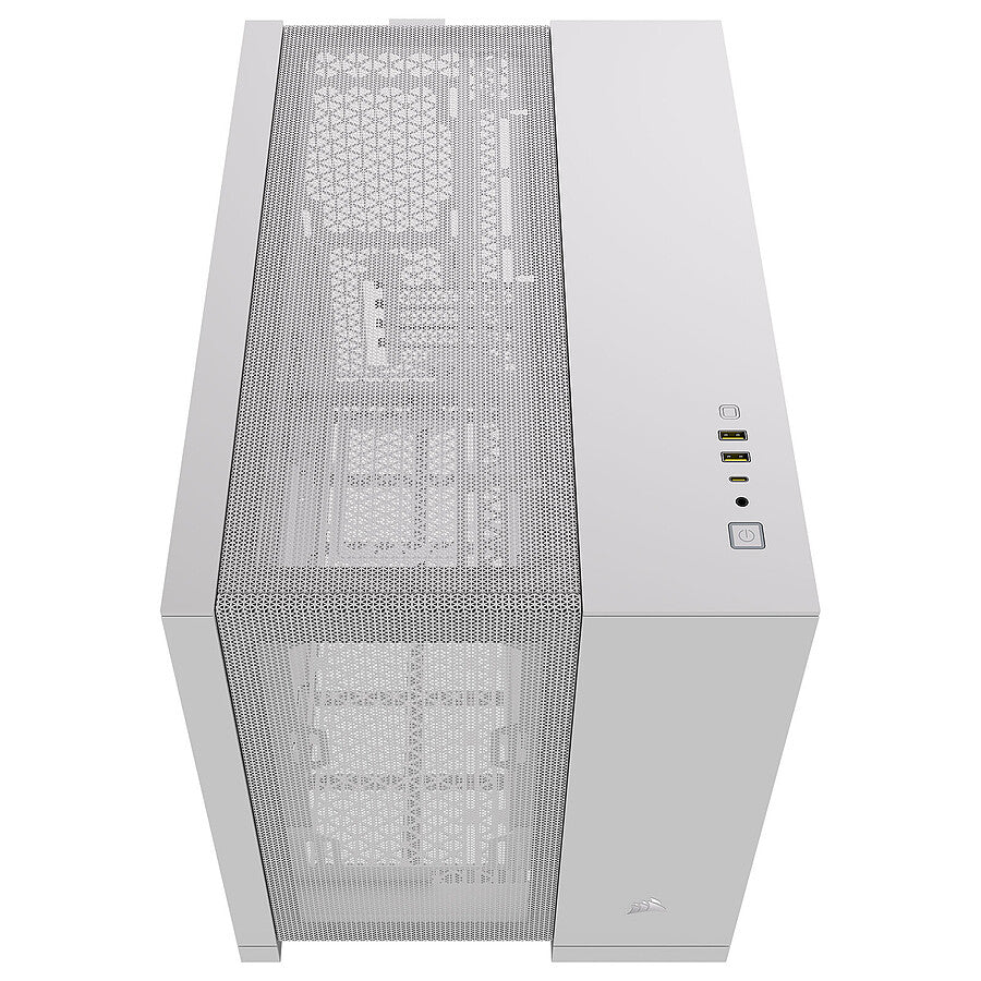 Corsair 2500D Airflow - Blanc prix maroc- Smartmarket.ma