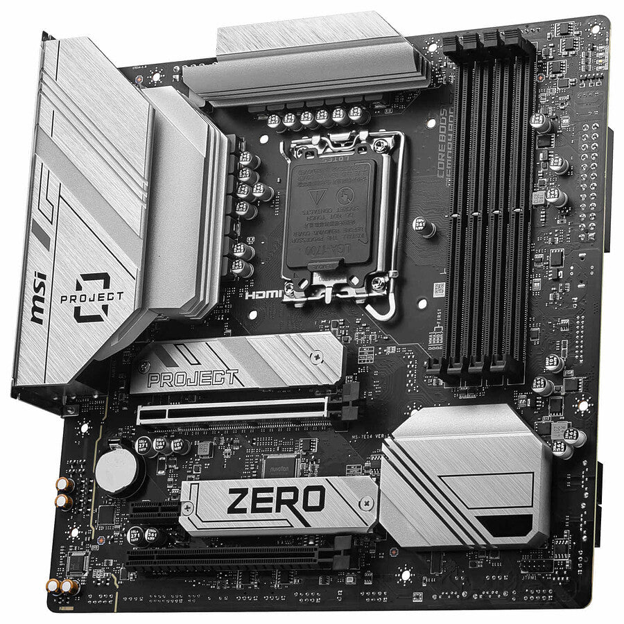 MSI B760M PROJECT ZERO prix maroc- Smartmarket.ma