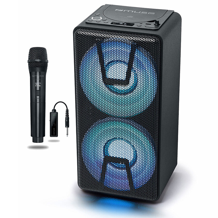 Muse M-1820 DJ + Muse MC-30 WI Noir prix maroc- Smartmarket.ma