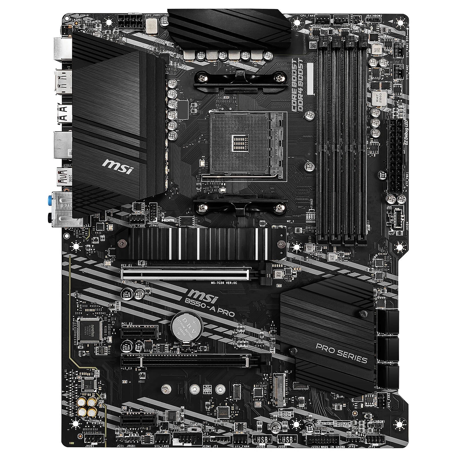 MSI B550-A PRO composants internes