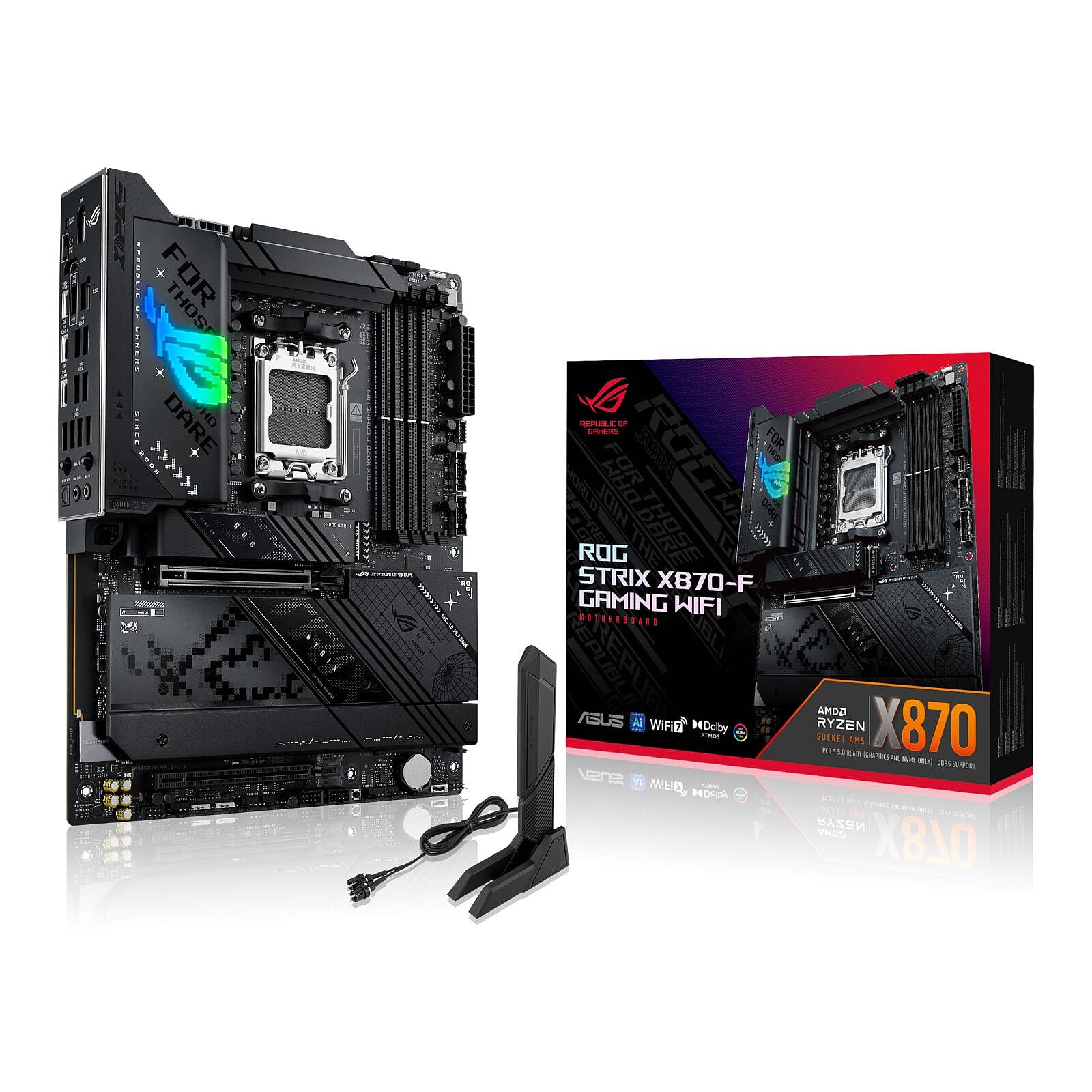 ASUS ROG STRIX X870-F GAMING WIFI box