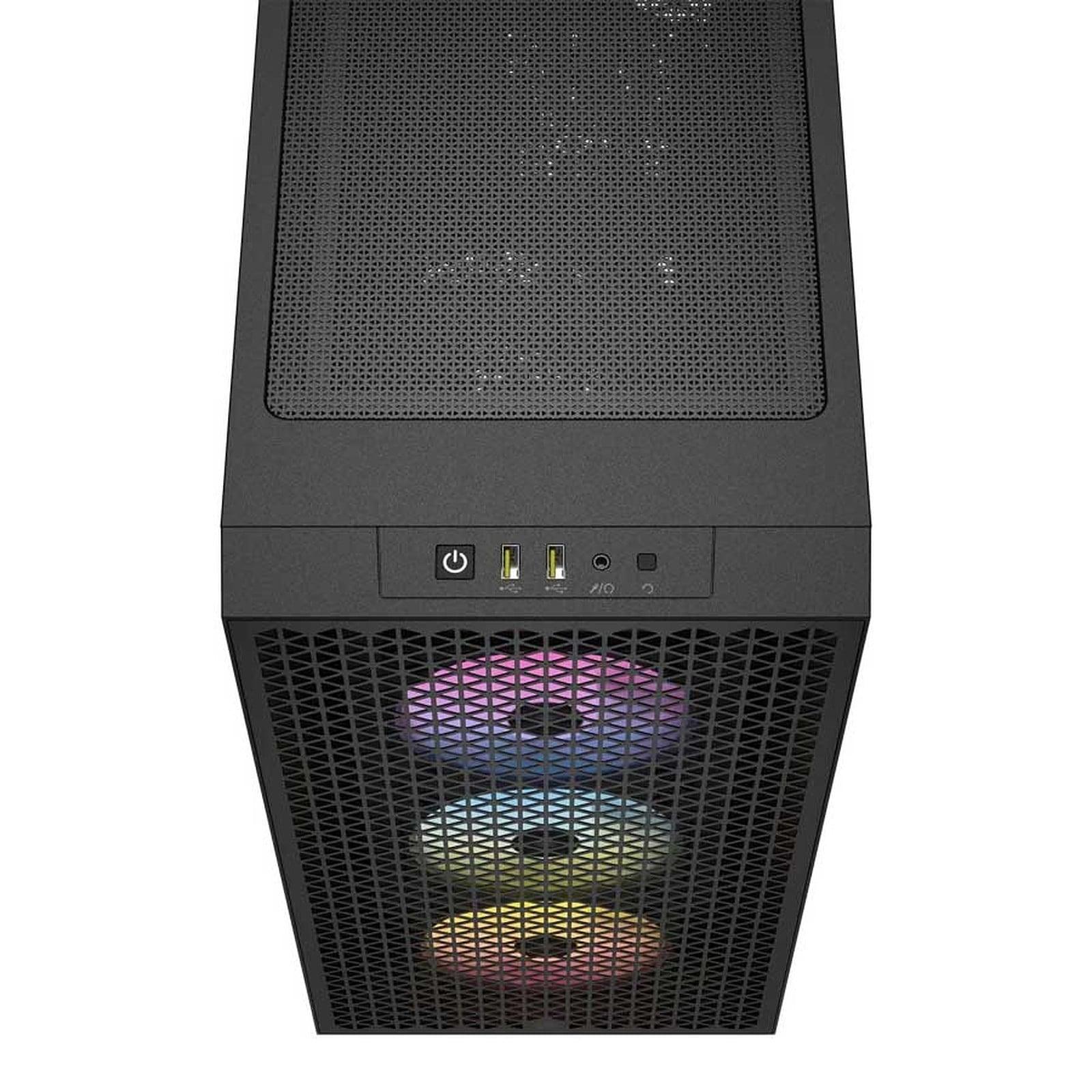 boitier pc gaming Corsair 3000D RGB Airflow Noir