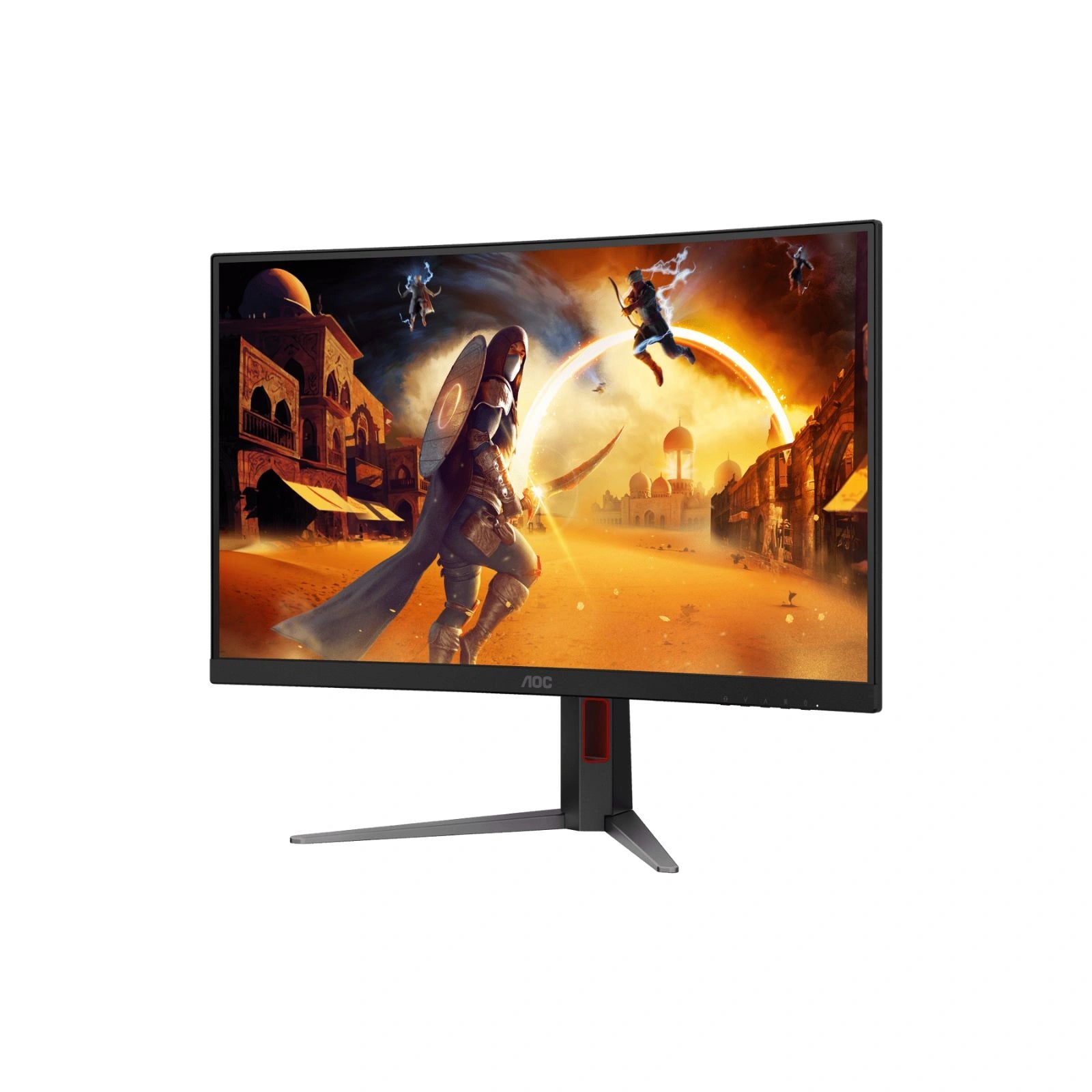 AOC CQ27G4 27 180Hz vue isométrique