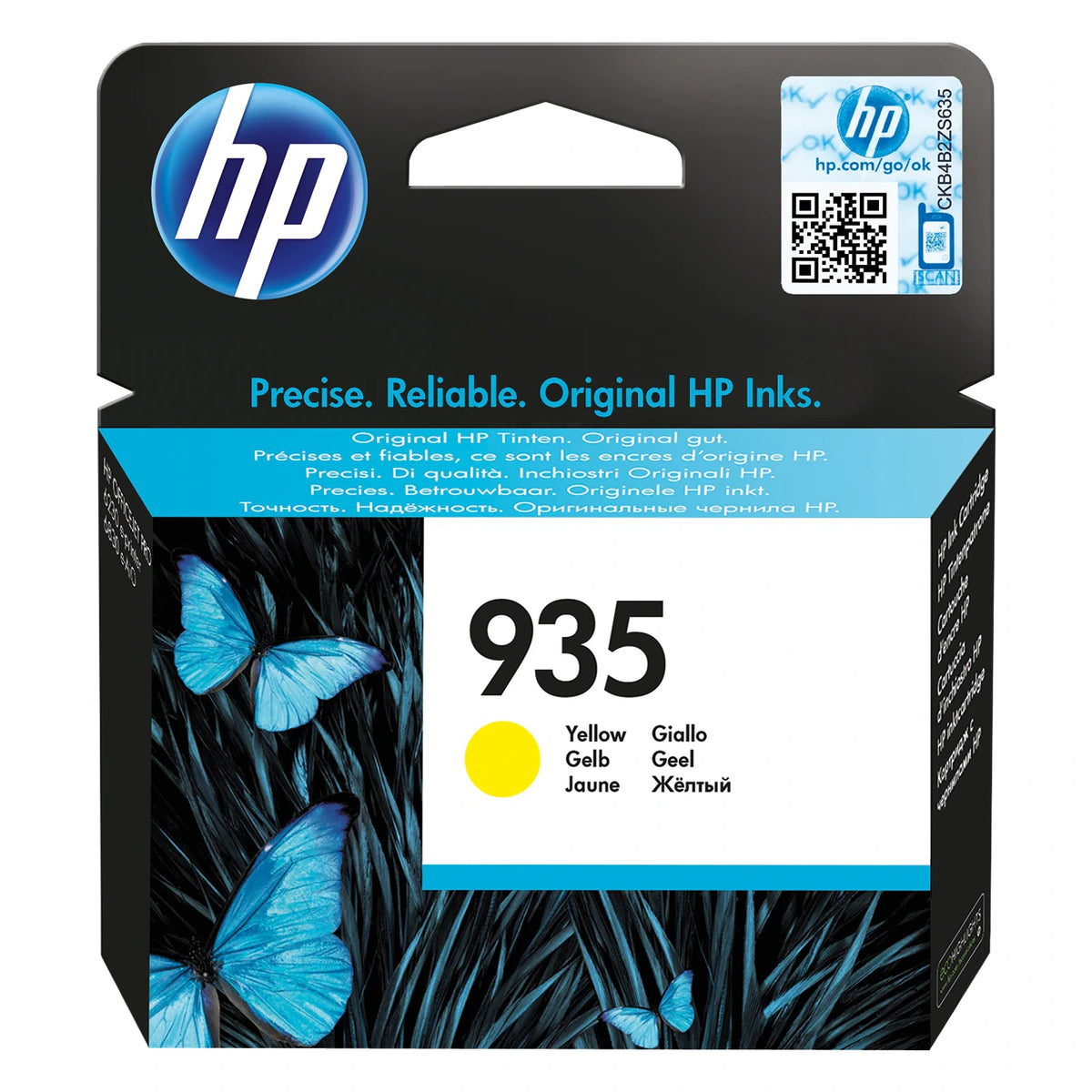 Hp 935 Cartouche D'encre Jaune (C2P22AE) prix maroc- Smartmarket.ma