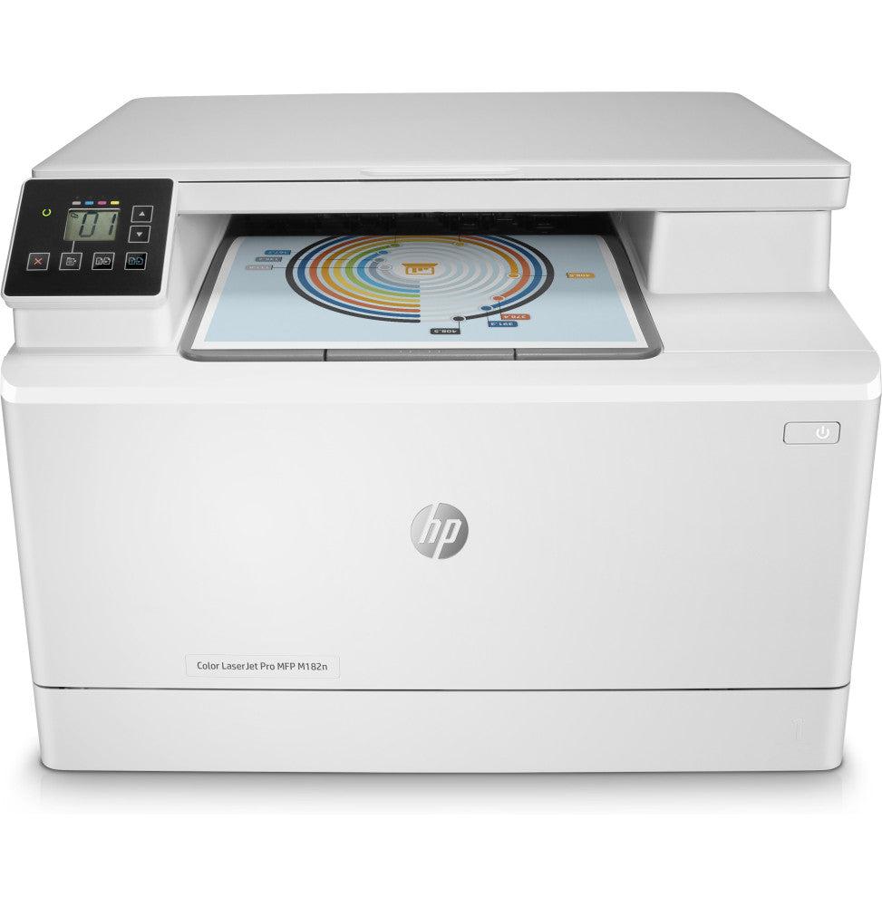 HP LaserJet Pro M182n Color Laser Multifunction Printer (7KW54A) prix maroc- Smartmarket.ma