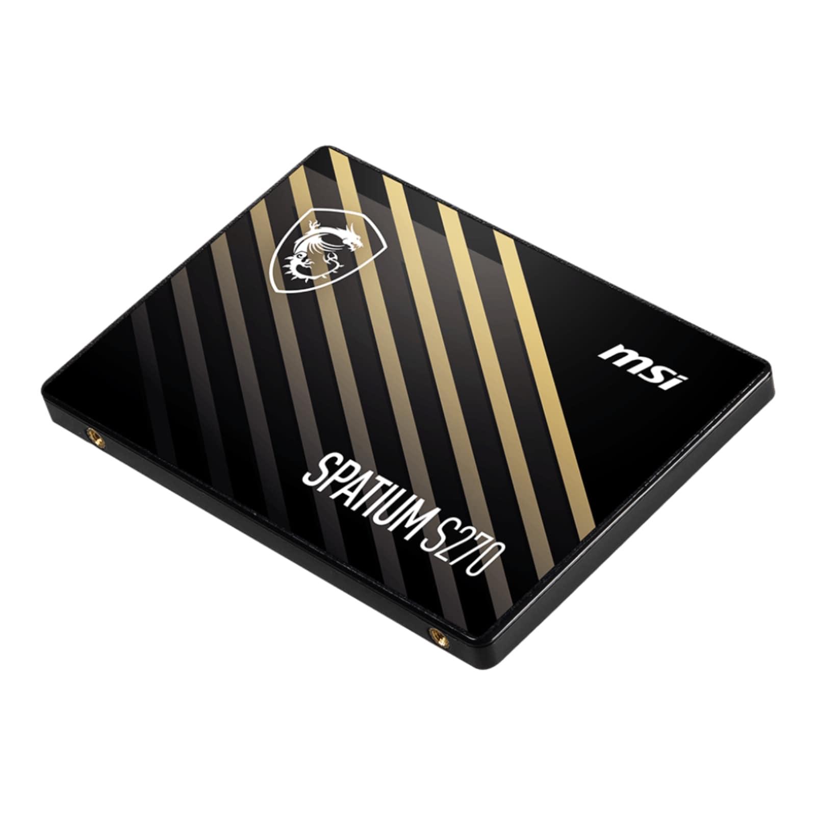 LE DISQUE SSD MSI SPATIUM S270 SATA 2.5” 960GB