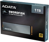ADATA Swordfish 3D NAND 1 TB | PCIe NVMe Gen3x4 M.2 2280 prix maroc- Pc Gamer Maroc - Smartmarket.ma