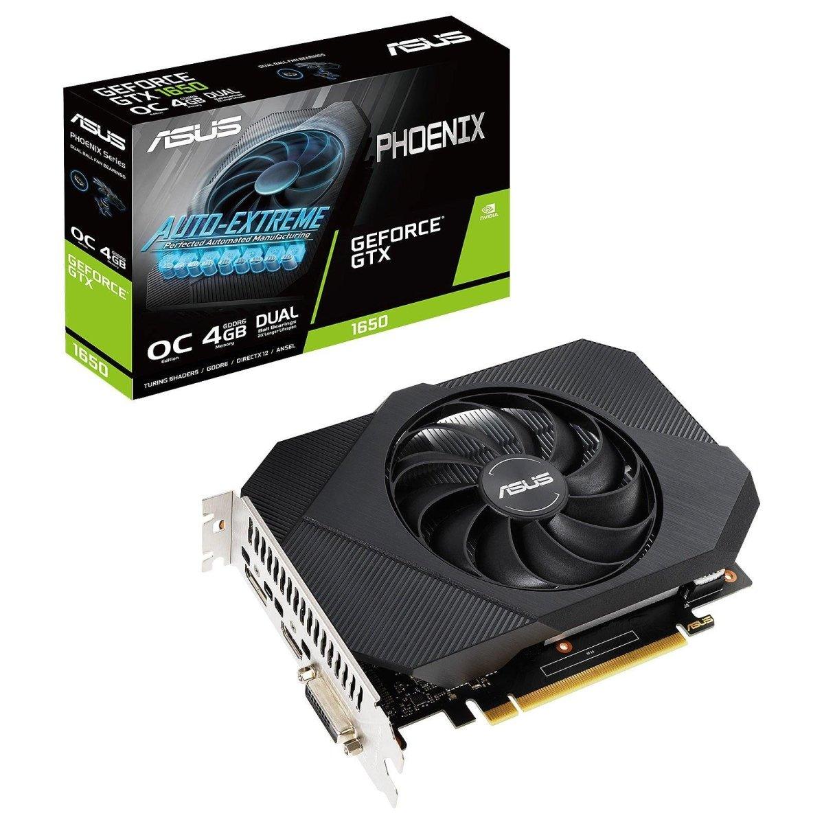 Asus GeForce GTX 1650 Phoenix PH-GTX1650-O4GD6-P prix maroc- Smartmarket.ma