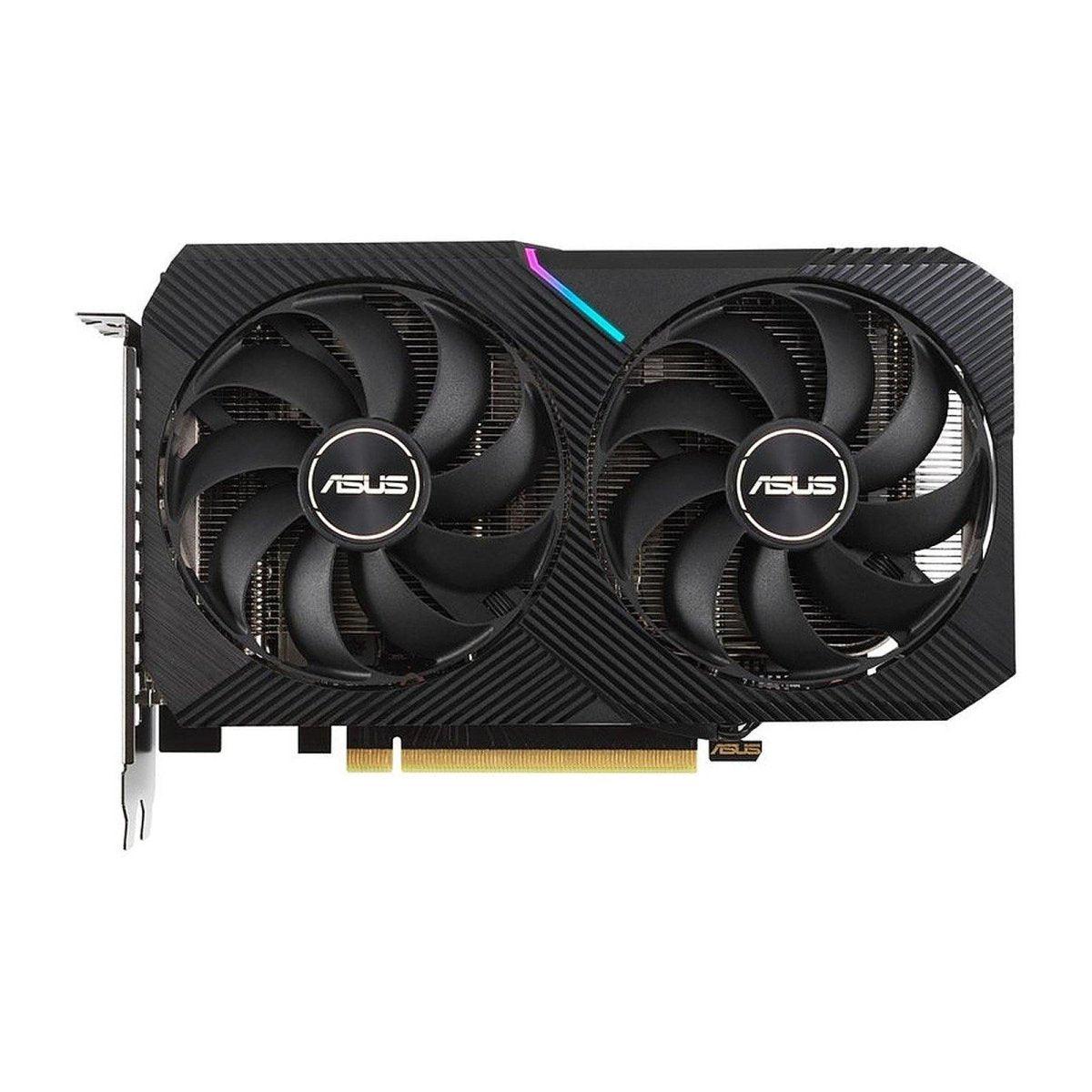 ASUS GeForce RTX Dual 3060 Ti O8G Mini V2 (LHR) - Carte Graphique | 8 Go GDDR6 prix maroc- Smartmarket.ma