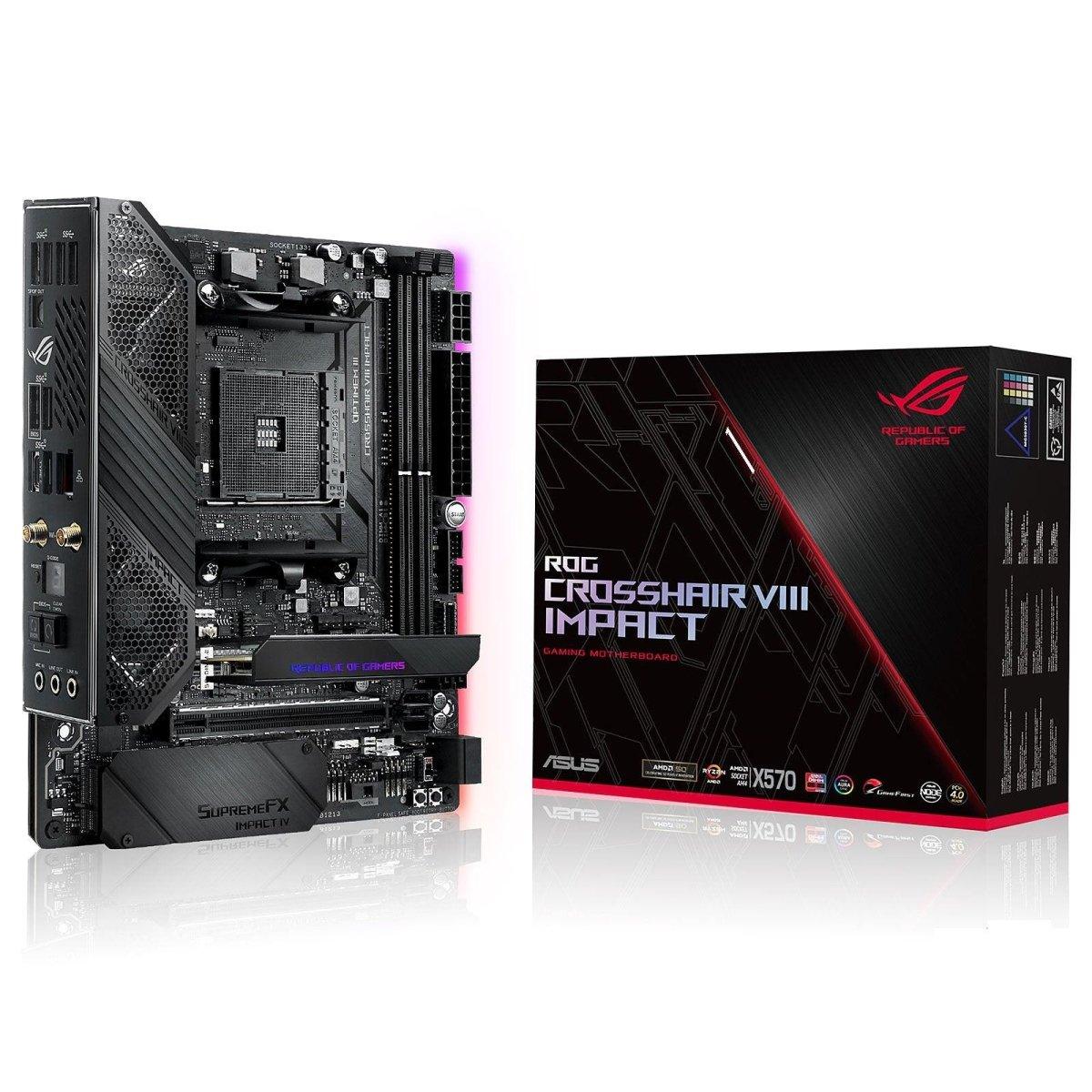 Asus Rog Crosshair viii impact prix maroc- Pc Gamer Maroc - Smartmarket.ma