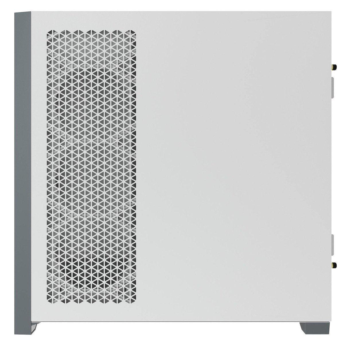 Corsair 5000D Blanc - Boîtier PC ATX moyen-tour en verre trempé prix maroc- Smartmarket.ma