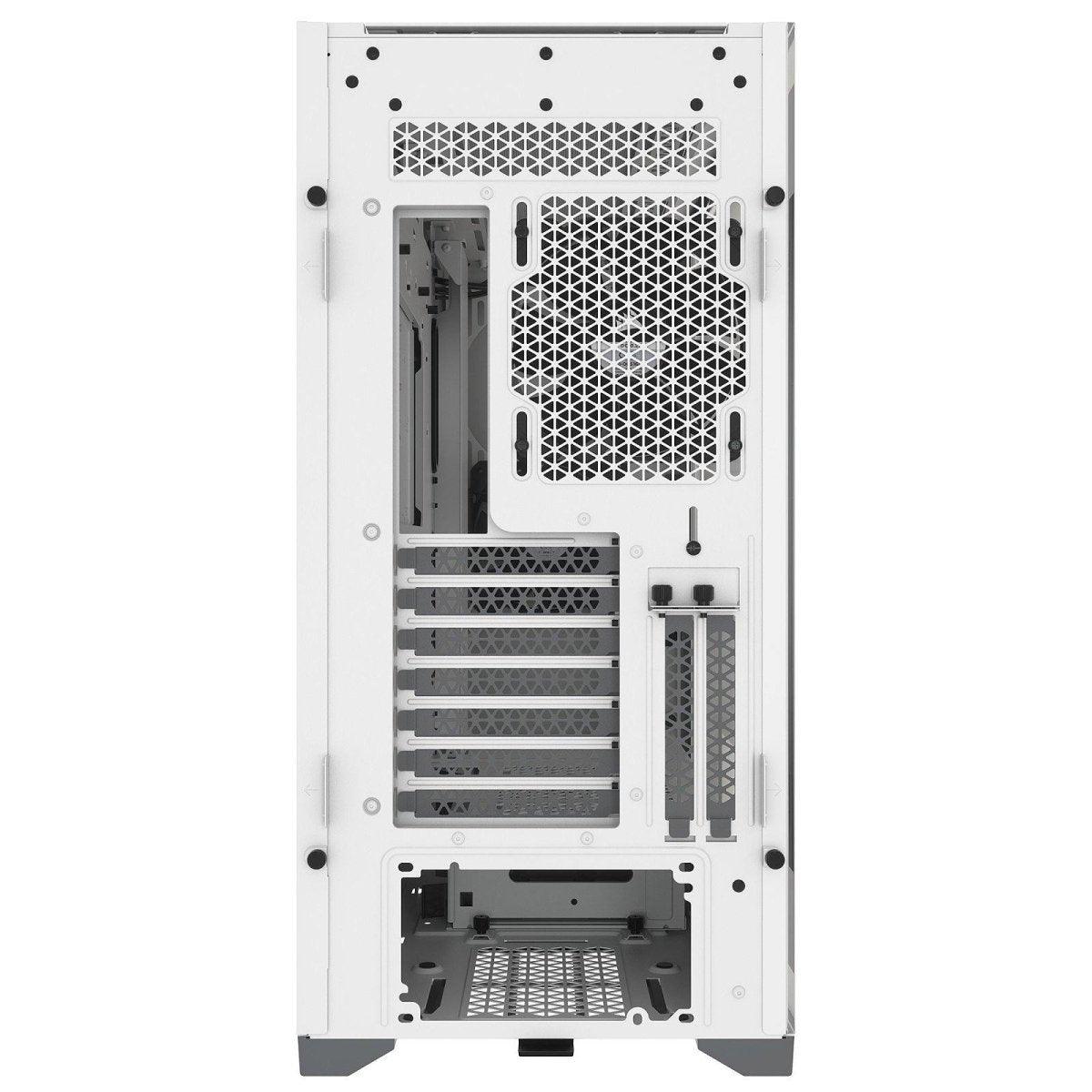 Corsair 5000D Blanc - Boîtier PC ATX moyen-tour en verre trempé prix maroc- Smartmarket.ma