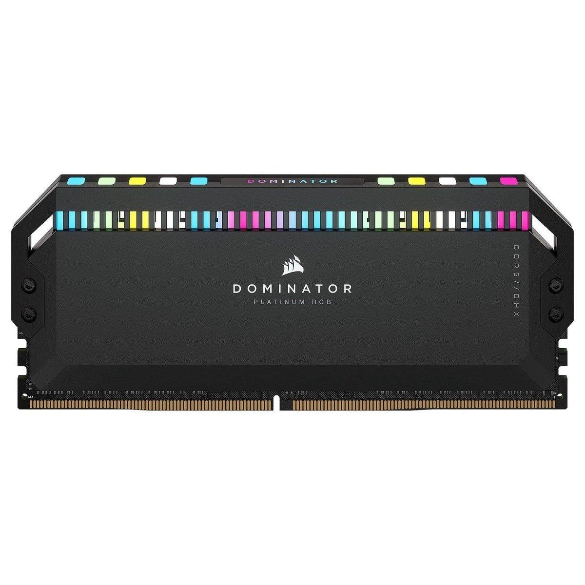 Acheter Corsair Dominator Platinum RGB 32GB (2x16GB) DDR5 5600MHz C36 Maroc