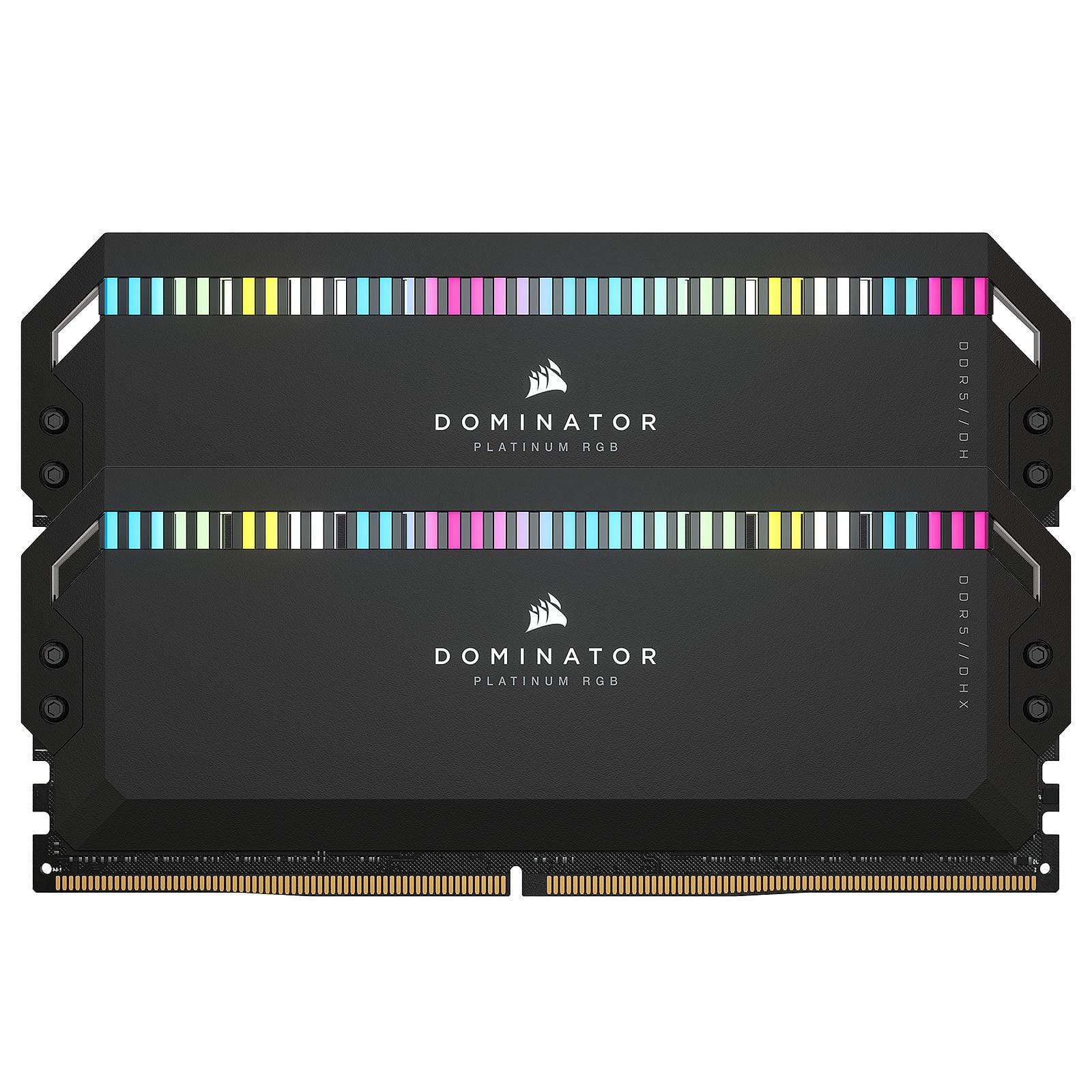 Corsair Dominator Platinum RGB 32GB (2x16GB) DDR5 6200MHz C36 (CMT32GX5M2X6200C36) Prix RAM Maroc pas cher - smartmarket.ma