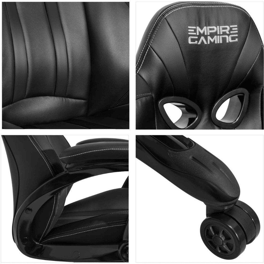 Empire gaming Racing 600 Noir maroc Prix chaise gamer pas cher - smartmarket.ma