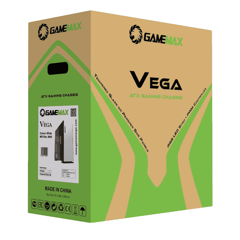 GAME MAX - M909 Vega White Temp Glass - Smartmarket.ma