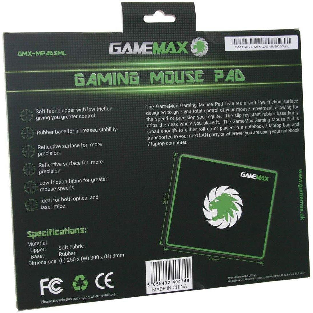 Game Max GMX-MPADSML Small Gaming Mouse Pad - Smartmarket.ma