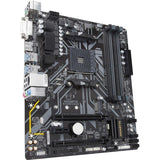 Gigabyte B450M-DS3H - Carte mère micro-ATX Socket AM4 AMD B450 - 4x DDR4 - SATA 6Gb/s + M.2 - USB 3.0 - 1x PCI-Express 3.0 16x - Smartmarket.ma