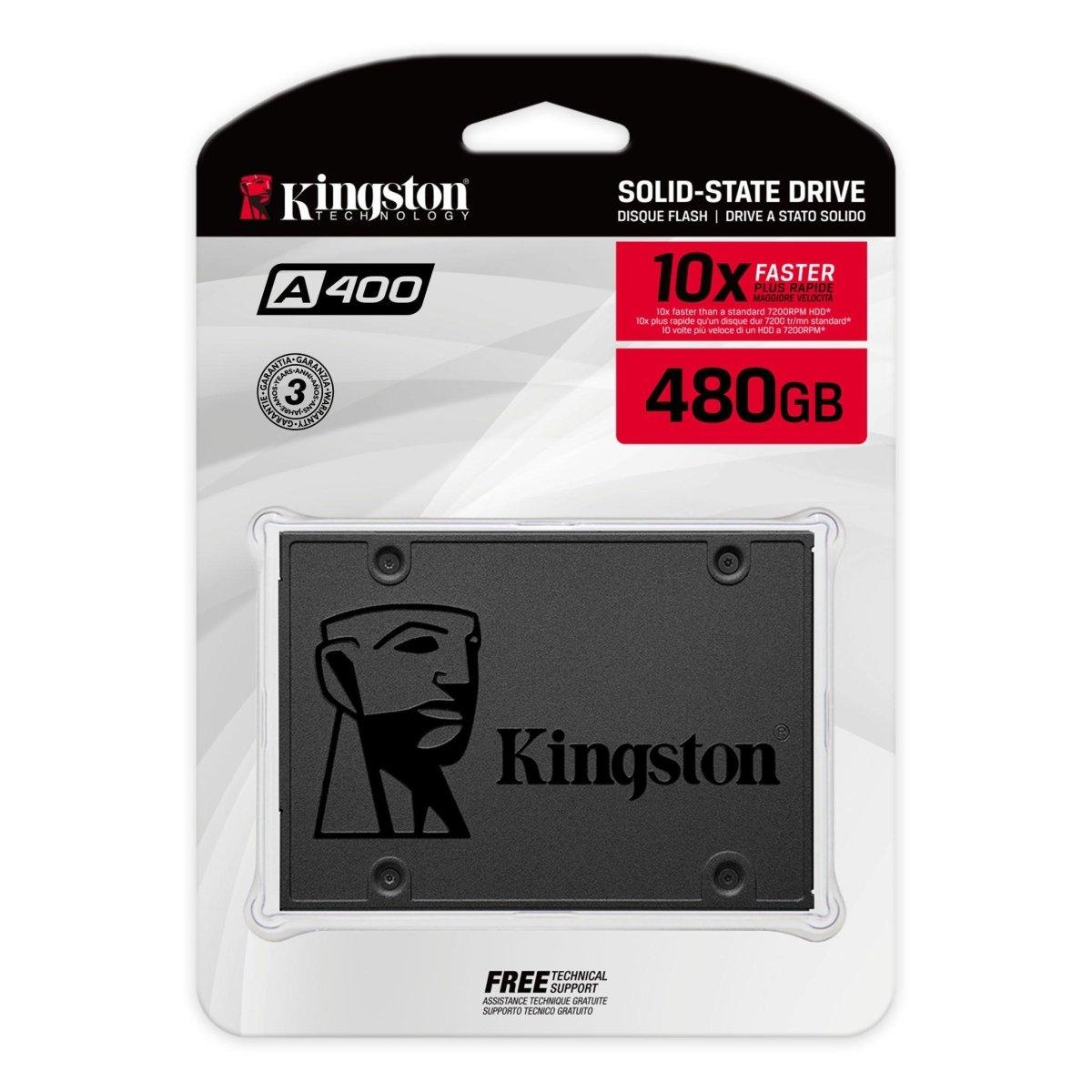 Disque Dur SSD Kingston SSD A400 480 Go Maroc Prix pas cher - smartmarket.ma