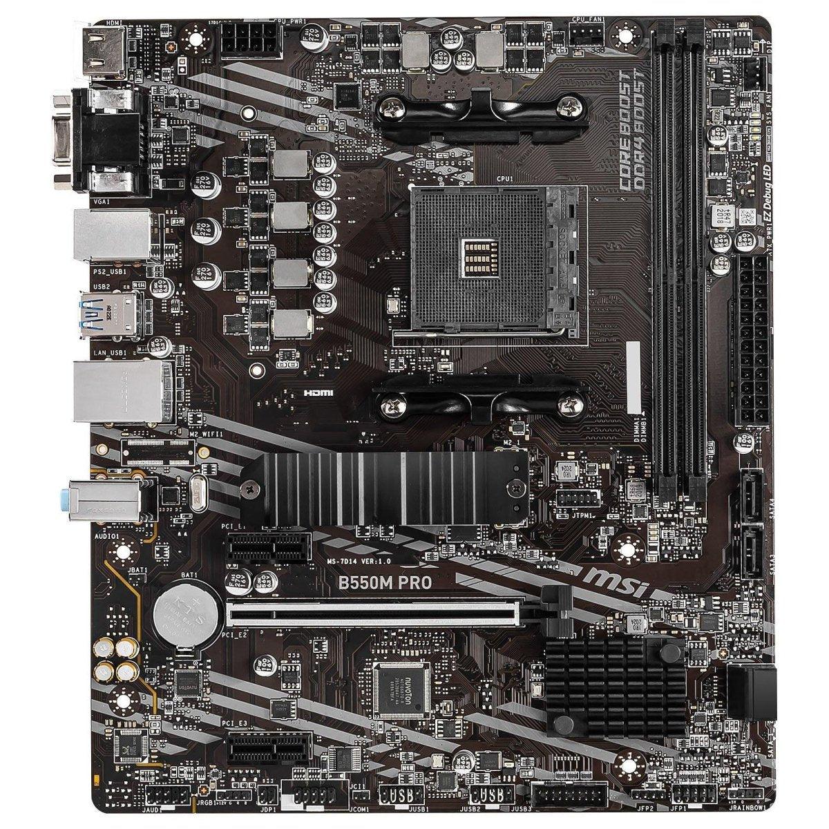 MSI B550M Pro Maroc Prix Carte Mère pas cher - smartmarket.ma