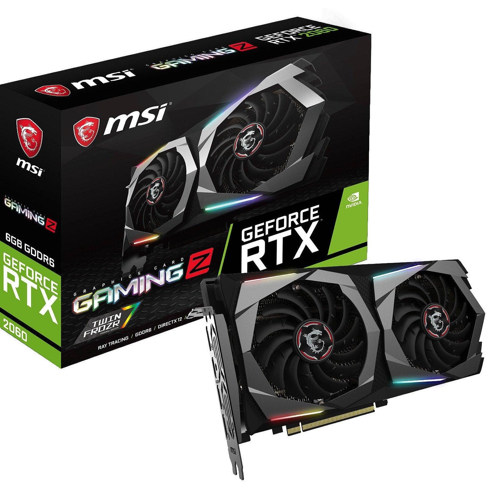 MSI GeForce RTX 2060 GAMING Z 6G prix maroc- Smartmarket.ma