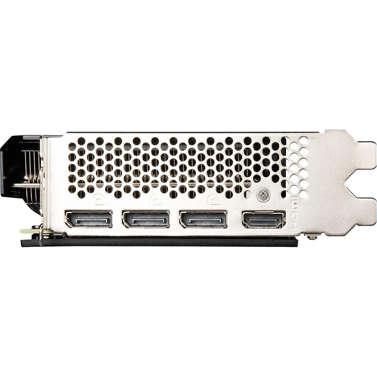 MSI GeForce RTX 3060 AERO ITX 12G OC Ports