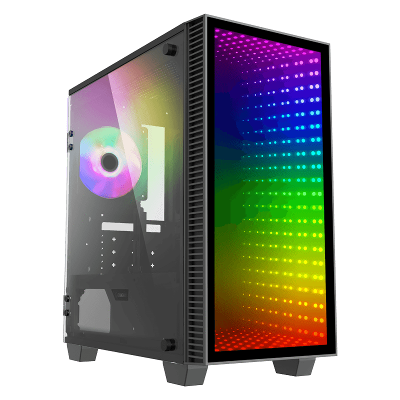 Pc Gamer - i5 8400 - RX 570 8 G - RAM 16 Go - SSD 128 Go - HDD 1 To prix maroc- Smartmarket.ma