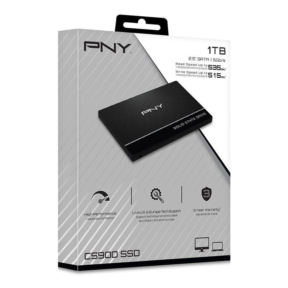 PNY CS900 1To SSD 2.5″ (SSD7CS900-1TB-PB) Prix SSD Maroc pas cher - smartmarket.ma