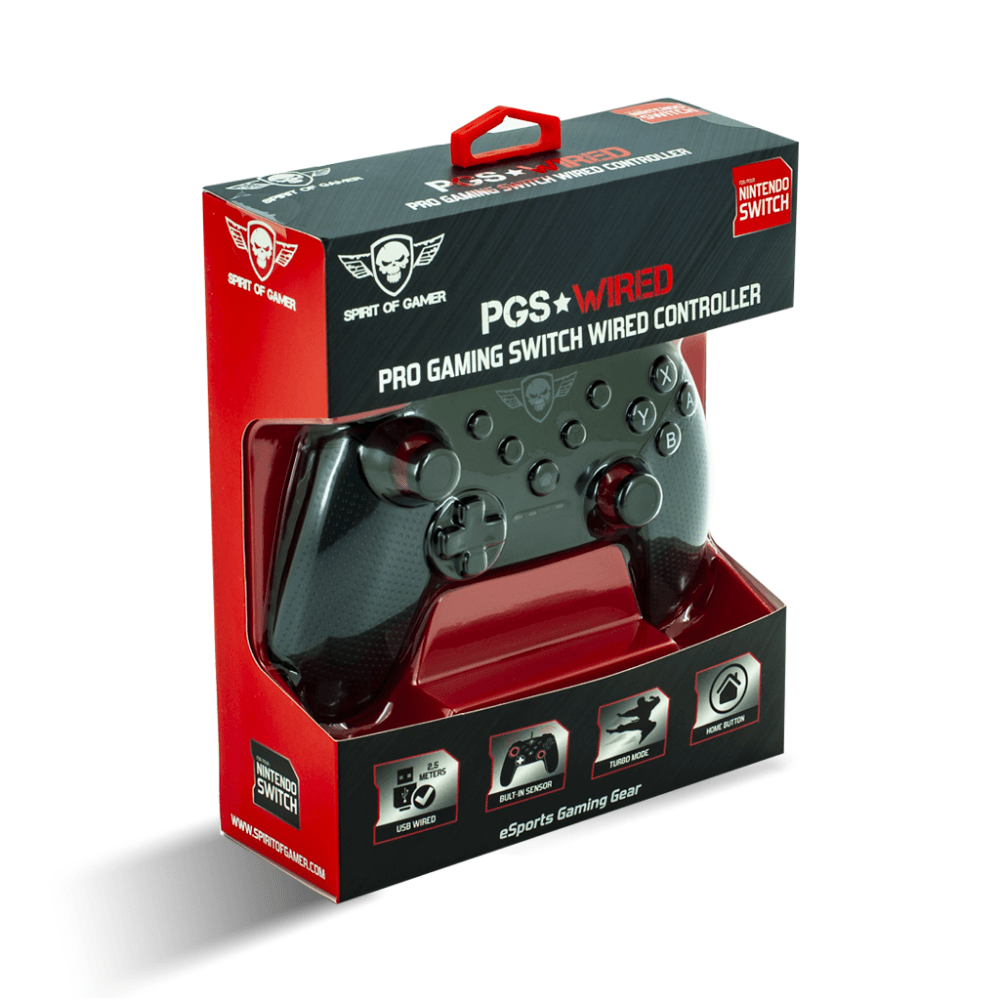 Spirit of Gamer Pro Gaming Switch Wired Controller maroc Prix manette pas cher - smartmarket.ma