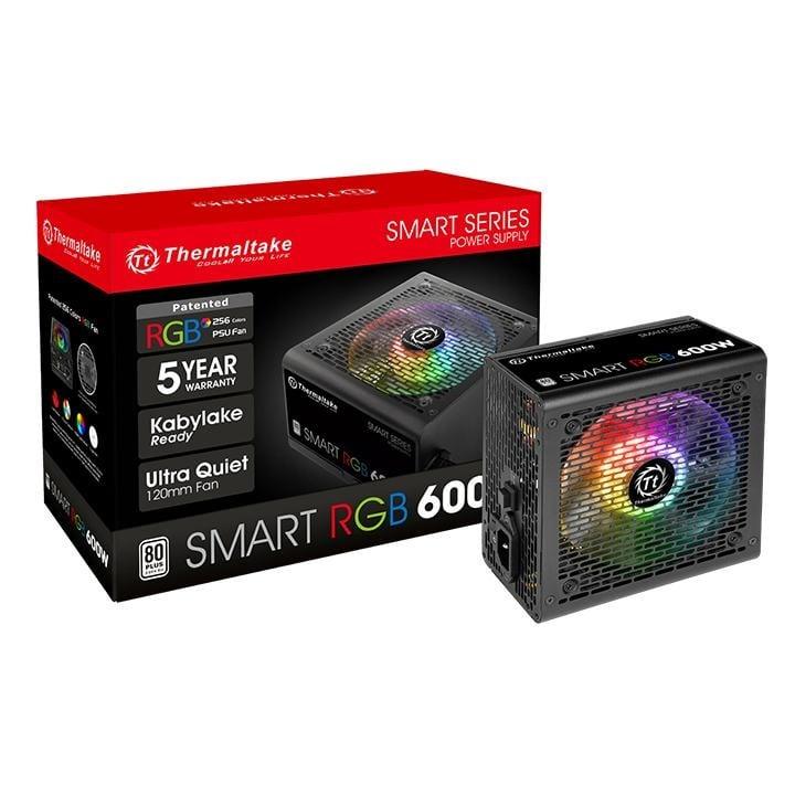 Thermaltake Smart RGB 600W packaging (4711246870468) Prix Maroc - smartmarket.ma