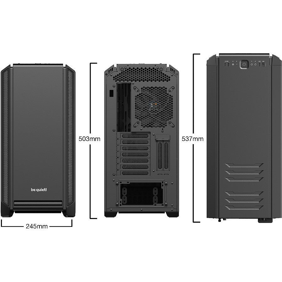 AR201809010005_g6 be quiet! Silent Base 601 TG - Black prix maroc- Smartmarket.ma