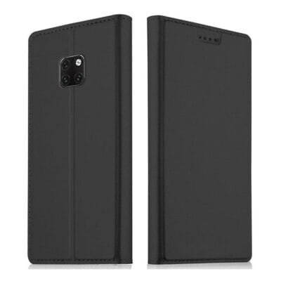 MN0005169726_1 Akashi Etui folio (noir) - Huawei Mate 20 prix maroc- Smartmarket.ma