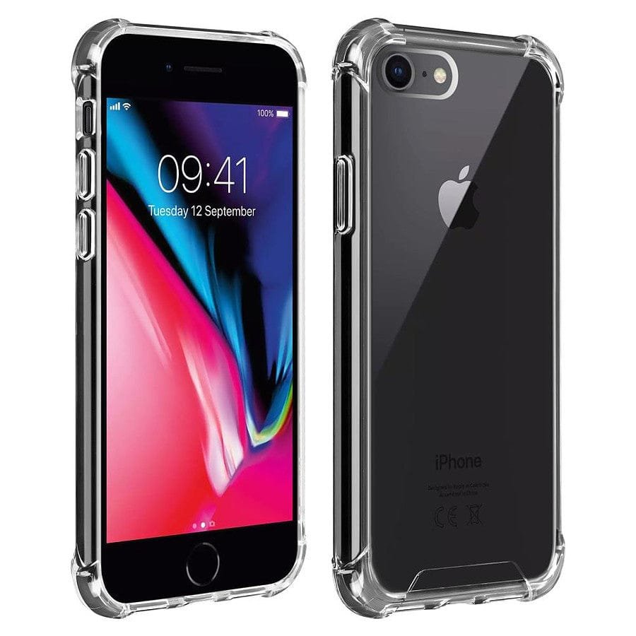 MN0005186401_1 Akashi Coque angles renforcés (transparent) - iPhone 8, iPhone 7 prix maroc- Smartmarket.ma