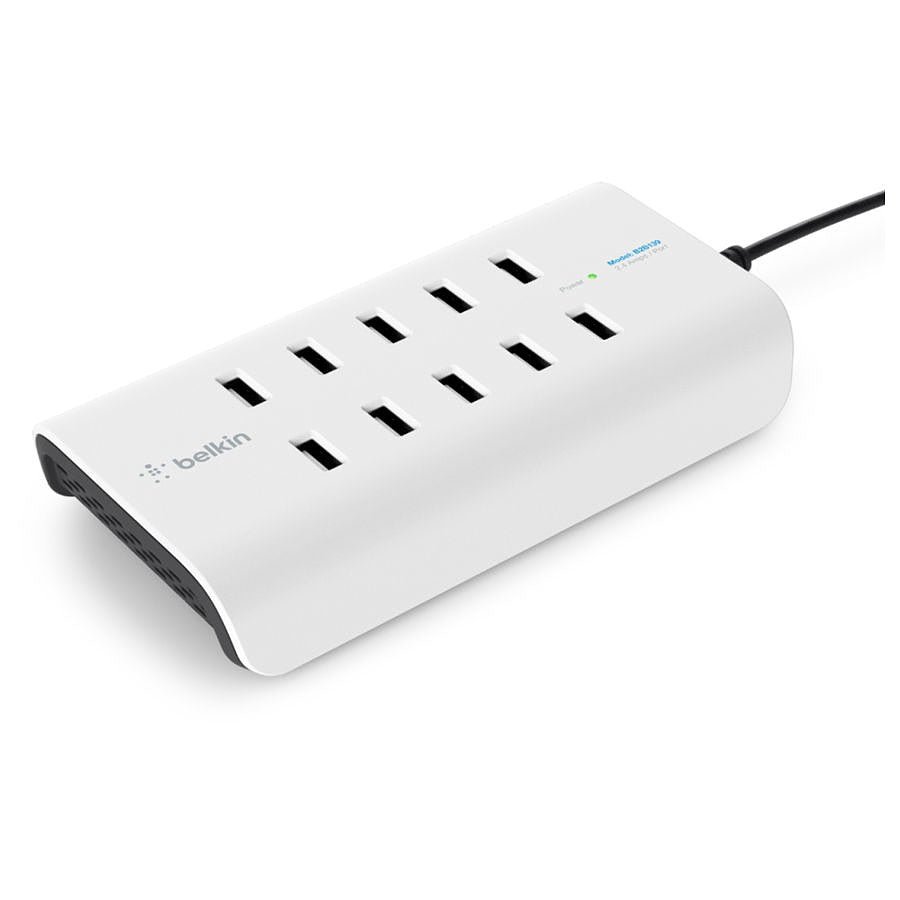 Belkin Rockstar 10 USB (blanc) - 120W prix maroc- Smartmarket.ma