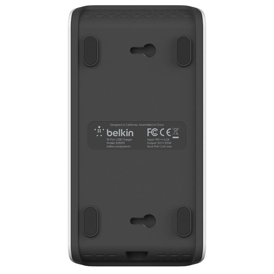 Belkin Rockstar 10 USB (blanc) - 120W prix maroc- Smartmarket.ma