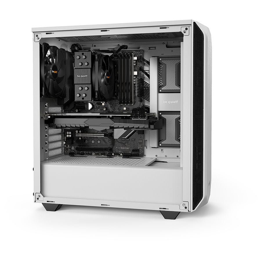be quiet! Pure Base 500 - Blanc prix maroc- Smartmarket.ma