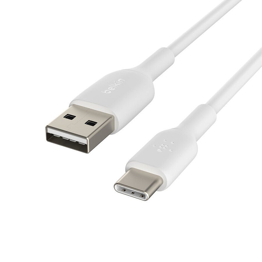 Câble USB-C vers USB-A (blanc) - 1 m prix maroc- Smartmarket.ma